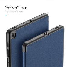Load image into Gallery viewer, DUX DUCIS Domo Series Horizontal Flip Magnetic PU Leather Case with Three-folding Holder &amp; Pen Slot, For Galaxy Tab S6 Lite 10.4 inch