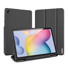 Load image into Gallery viewer, DUX DUCIS Domo Series Horizontal Flip Magnetic PU Leather Case with Three-folding Holder &amp; Pen Slot