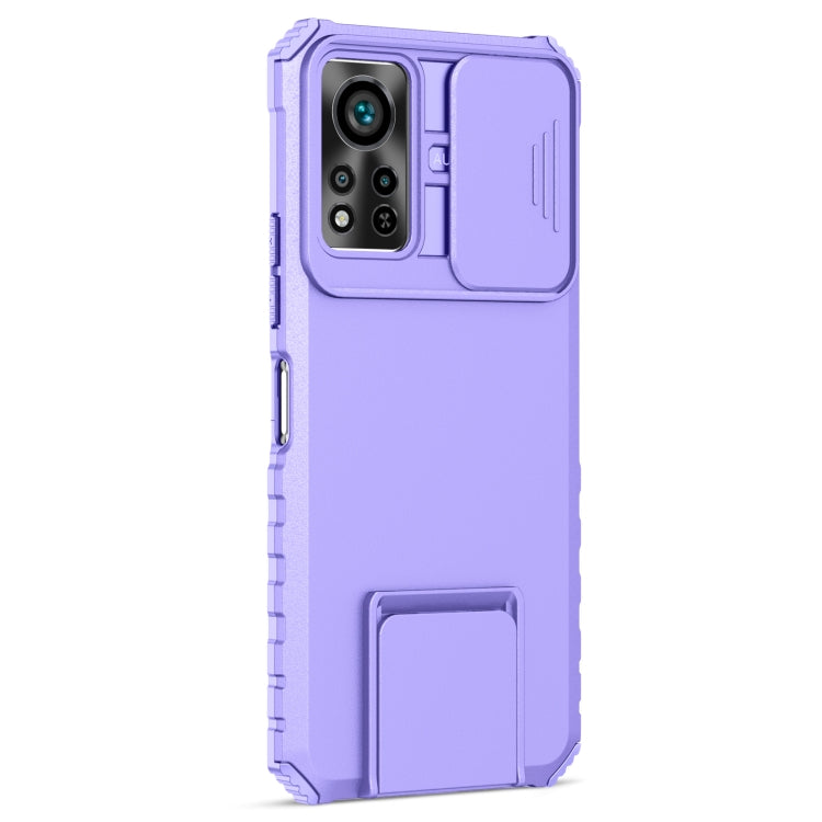 Stereoscopic Holder Sliding Camshield Phone Case, For Infinix Hot 11S NFC, For Infinix Hot 11, For Infinix Hot 10 Play/11 Play, For Infinix Hot 10s, For vivo Y20, For Xiaomi Redmi Note 11/11S Global
