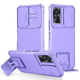 Stereoscopic Holder Sliding Camshield Phone Case, For Infinix Hot 11S NFC, For Infinix Hot 11, For Infinix Hot 10 Play/11 Play, For Infinix Hot 10s, For vivo Y20, For Xiaomi Redmi Note 11/11S Global