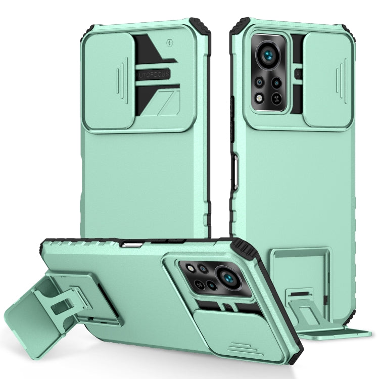 Stereoscopic Holder Sliding Camshield Phone Case, For Infinix Hot 11S NFC, For Infinix Hot 11, For Infinix Hot 10 Play/11 Play, For Infinix Hot 10s, For vivo Y20, For Xiaomi Redmi Note 11/11S Global