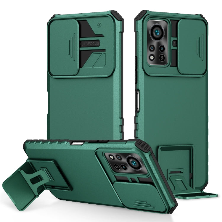 Stereoscopic Holder Sliding Camshield Phone Case, For Infinix Hot 11S NFC, For Infinix Hot 11, For Infinix Hot 10 Play/11 Play, For Infinix Hot 10s, For vivo Y20, For Xiaomi Redmi Note 11/11S Global