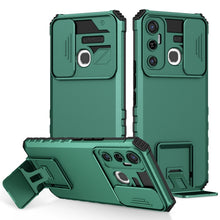 Load image into Gallery viewer, Stereoscopic Holder Sliding Camshield Phone Case, For Infinix Hot 11S NFC, For Infinix Hot 11, For Infinix Hot 10 Play/11 Play, For Infinix Hot 10s, For vivo Y20, For Xiaomi Redmi Note 11/11S Global