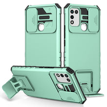 Load image into Gallery viewer, Stereoscopic Holder Sliding Camshield Phone Case, For Infinix Hot 11S NFC, For Infinix Hot 11, For Infinix Hot 10 Play/11 Play, For Infinix Hot 10s, For vivo Y20, For Xiaomi Redmi Note 11/11S Global