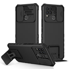 Load image into Gallery viewer, Stereoscopic Holder Sliding Camshield Phone Case, For Infinix Hot 11S NFC, For Infinix Hot 11, For Infinix Hot 10 Play/11 Play, For Infinix Hot 10s, For vivo Y20, For Xiaomi Redmi Note 11/11S Global