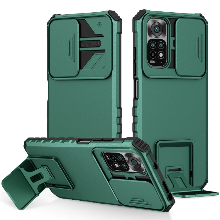 Stereoscopic Holder Sliding Camshield Phone Case, For Infinix Hot 11S NFC, For Infinix Hot 11, For Infinix Hot 10 Play/11 Play, For Infinix Hot 10s, For vivo Y20, For Xiaomi Redmi Note 11/11S Global