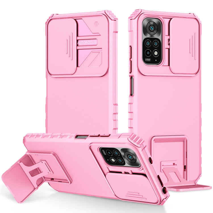 Stereoscopic Holder Sliding Camshield Phone Case, For Infinix Hot 11S NFC, For Infinix Hot 11, For Infinix Hot 10 Play/11 Play, For Infinix Hot 10s, For vivo Y20, For Xiaomi Redmi Note 11/11S Global