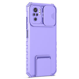 Stereoscopic Holder Sliding Camshield Phone Case, For Xiaomi Redmi Note 10 4G, For Xiaomi Redmi Note 10 Pro Global, For Xiaomi Redmi Note 10 5G