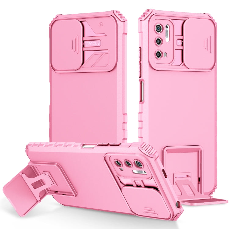 Stereoscopic Holder Sliding Camshield Phone Case, For Xiaomi Redmi Note 10 4G, For Xiaomi Redmi Note 10 Pro Global, For Xiaomi Redmi Note 10 5G