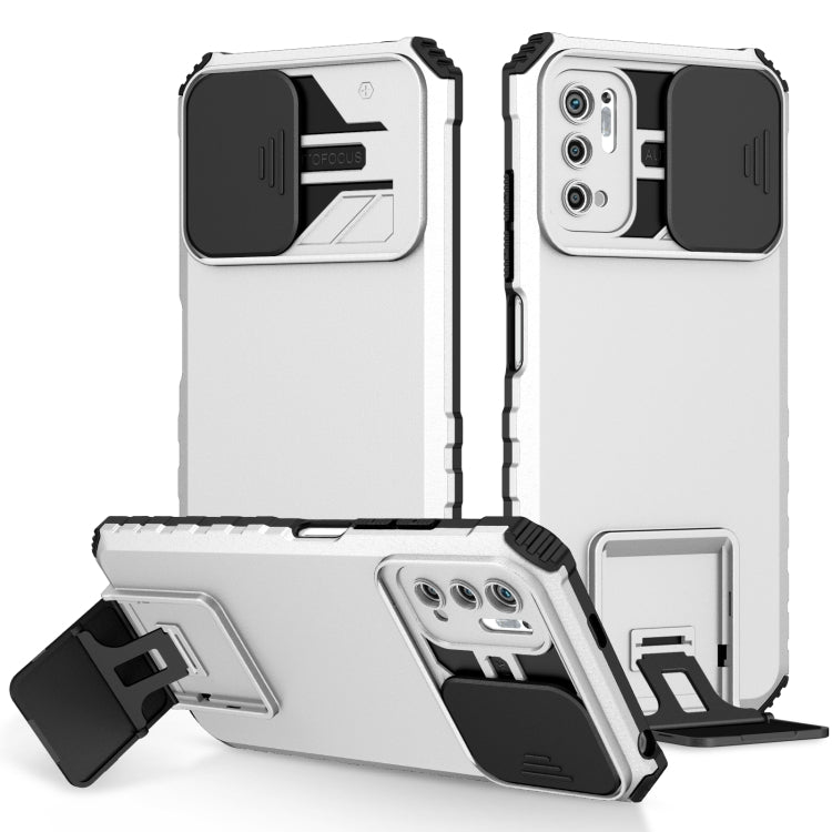 Stereoscopic Holder Sliding Camshield Phone Case, For Xiaomi Redmi Note 10 4G, For Xiaomi Redmi Note 10 Pro Global, For Xiaomi Redmi Note 10 5G