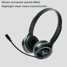 Load image into Gallery viewer, SOYTO SY-T30C Long Microphone Bluetooth Wireless Noise Cancelling Ergonomic Gaming Headset, SY-T30C