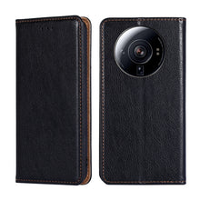 Load image into Gallery viewer, Gloss Oil Solid Color Magnetic Flip Leather Phone Case, For Xiaomi 12S Ultra, For Xiaomi Poco C40