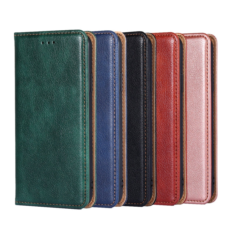 Gloss Oil Solid Color Magnetic Flip Leather Phone Case, For Xiaomi 12S Ultra, For Xiaomi Poco C40