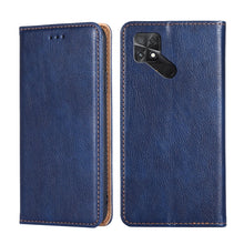 Load image into Gallery viewer, Gloss Oil Solid Color Magnetic Flip Leather Phone Case, For Xiaomi 12S Ultra, For Xiaomi Poco C40