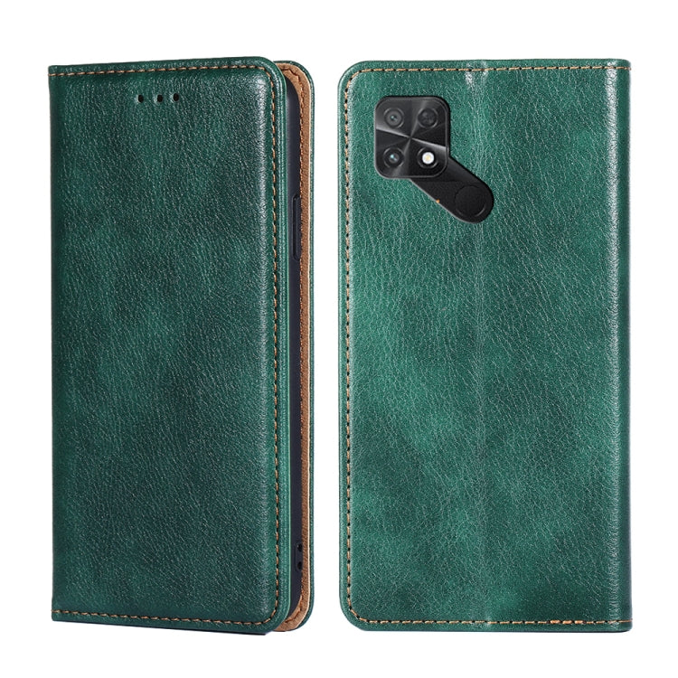 Gloss Oil Solid Color Magnetic Flip Leather Phone Case, For Xiaomi 12S Ultra, For Xiaomi Poco C40