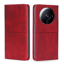 Load image into Gallery viewer, Cow Texture Magnetic Horizontal Flip Leather Phone Case, For Xiaomi 12S Ultra