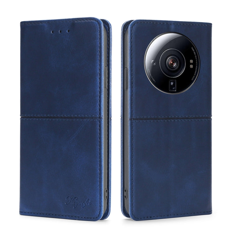 Cow Texture Magnetic Horizontal Flip Leather Phone Case, For Xiaomi 12S Ultra