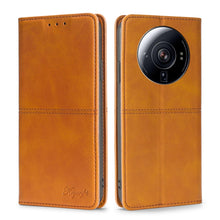 Load image into Gallery viewer, Cow Texture Magnetic Horizontal Flip Leather Phone Case, For Xiaomi 12S Ultra