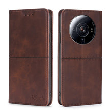 Load image into Gallery viewer, Cow Texture Magnetic Horizontal Flip Leather Phone Case, For Xiaomi 12S Ultra