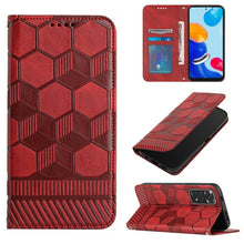 Load image into Gallery viewer, Football Texture Magnetic Leather Flip Phone Case, For Xiaomi Redmi 10C / 10 India, For Xiaomi Redmi 10A, For Xiaomi Redmi Note 11 Global 2022 / Note 11S 4G, For Xiaomi Redmi Note 11 Pro 5G / 4G Global 2022 / Note 11 Pro+ India                         ...