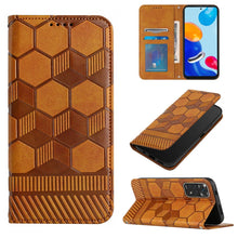 Load image into Gallery viewer, Football Texture Magnetic Leather Flip Phone Case, For Xiaomi Redmi 10C / 10 India, For Xiaomi Redmi 10A, For Xiaomi Redmi Note 11 Global 2022 / Note 11S 4G, For Xiaomi Redmi Note 11 Pro 5G / 4G Global 2022 / Note 11 Pro+ India                         ...