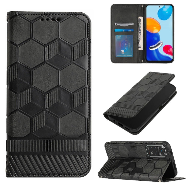 Football Texture Magnetic Leather Flip Phone Case, For Xiaomi Redmi 10C / 10 India, For Xiaomi Redmi 10A, For Xiaomi Redmi Note 11 Global 2022 / Note 11S 4G, For Xiaomi Redmi Note 11 Pro 5G / 4G Global 2022 / Note 11 Pro+ India                         ...