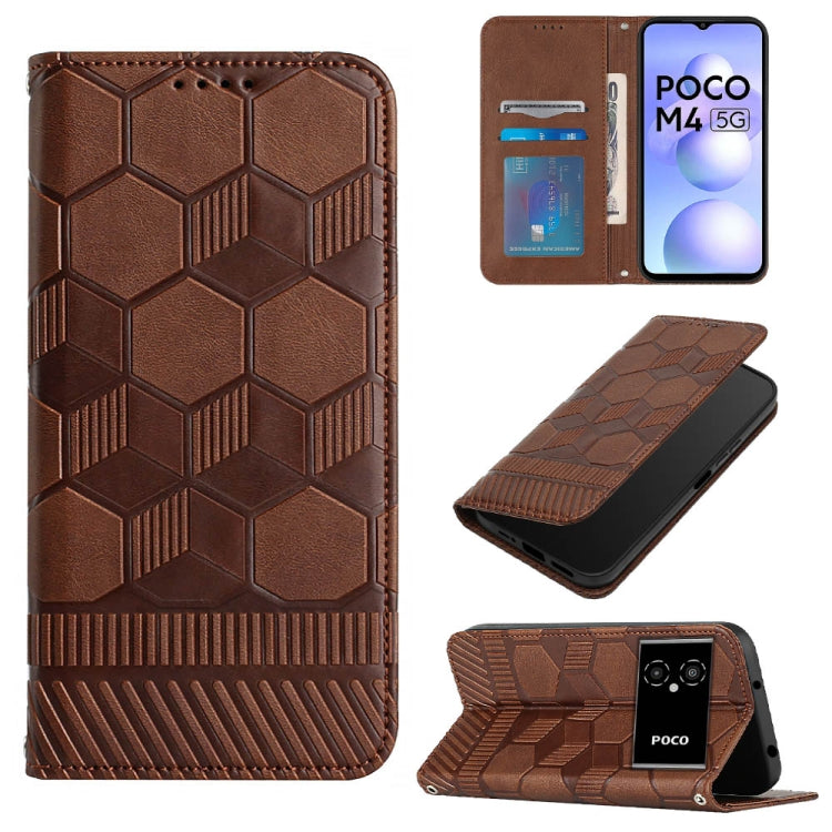 Football Texture Magnetic Leather Flip Phone Case, For Xiaomi Redmi 10C / 10 India, For Xiaomi Redmi 10A, For Xiaomi Redmi Note 11 Global 2022 / Note 11S 4G, For Xiaomi Redmi Note 11 Pro 5G / 4G Global 2022 / Note 11 Pro+ India                         ...