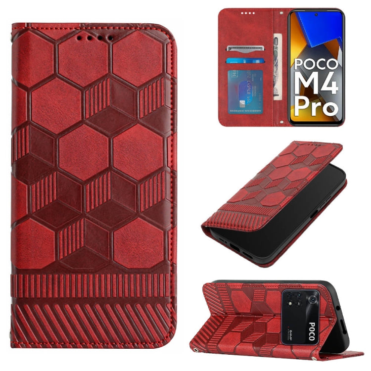 Football Texture Magnetic Leather Flip Phone Case, For Xiaomi Redmi 10C / 10 India, For Xiaomi Redmi 10A, For Xiaomi Redmi Note 11 Global 2022 / Note 11S 4G, For Xiaomi Redmi Note 11 Pro 5G / 4G Global 2022 / Note 11 Pro+ India                         ...