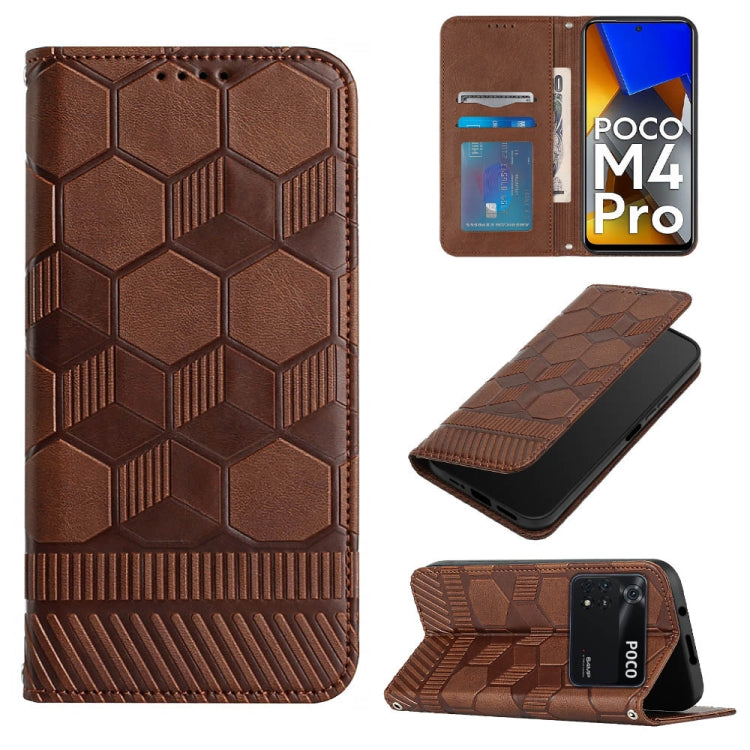 Football Texture Magnetic Leather Flip Phone Case, For Xiaomi Redmi 10C / 10 India, For Xiaomi Redmi 10A, For Xiaomi Redmi Note 11 Global 2022 / Note 11S 4G, For Xiaomi Redmi Note 11 Pro 5G / 4G Global 2022 / Note 11 Pro+ India                         ...