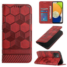 Load image into Gallery viewer, Football Texture Magnetic Leather Flip Phone Case, For Samsung Galaxy A03 164mm, For Samsung Galaxy A03s 164mm India, For Samsung Galaxy A03s 165.8mm US Version, For Samsung Galaxy A03s 166.5mm EU Version, For Samsung Galaxy A12 5G / M12 / F12         ...