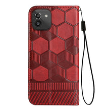 Load image into Gallery viewer, Football Texture Magnetic Leather Flip Phone Case, For Samsung Galaxy A03 164mm, For Samsung Galaxy A03s 164mm India, For Samsung Galaxy A03s 165.8mm US Version, For Samsung Galaxy A03s 166.5mm EU Version, For Samsung Galaxy A12 5G / M12 / F12         ...