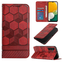 Load image into Gallery viewer, Football Texture Magnetic Leather Flip Phone Case, For Samsung Galaxy A03 164mm, For Samsung Galaxy A03s 164mm India, For Samsung Galaxy A03s 165.8mm US Version, For Samsung Galaxy A03s 166.5mm EU Version, For Samsung Galaxy A12 5G / M12 / F12         ...