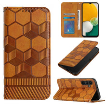 Load image into Gallery viewer, Football Texture Magnetic Leather Flip Phone Case, For Samsung Galaxy A03 164mm, For Samsung Galaxy A03s 164mm India, For Samsung Galaxy A03s 165.8mm US Version, For Samsung Galaxy A03s 166.5mm EU Version, For Samsung Galaxy A12 5G / M12 / F12         ...
