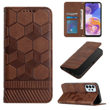 Load image into Gallery viewer, Football Texture Magnetic Leather Flip Phone Case, For Samsung Galaxy A03 164mm, For Samsung Galaxy A03s 164mm India, For Samsung Galaxy A03s 165.8mm US Version, For Samsung Galaxy A03s 166.5mm EU Version, For Samsung Galaxy A12 5G / M12 / F12         ...
