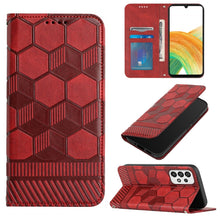 Load image into Gallery viewer, Football Texture Magnetic Leather Flip Phone Case, For Samsung Galaxy A03 164mm, For Samsung Galaxy A03s 164mm India, For Samsung Galaxy A03s 165.8mm US Version, For Samsung Galaxy A03s 166.5mm EU Version, For Samsung Galaxy A12 5G / M12 / F12         ...