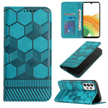 Load image into Gallery viewer, Football Texture Magnetic Leather Flip Phone Case, For Samsung Galaxy A03 164mm, For Samsung Galaxy A03s 164mm India, For Samsung Galaxy A03s 165.8mm US Version, For Samsung Galaxy A03s 166.5mm EU Version, For Samsung Galaxy A12 5G / M12 / F12         ...