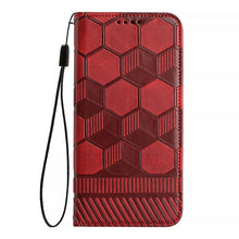 Load image into Gallery viewer, Football Texture Magnetic Leather Flip Phone Case, For Samsung Galaxy A53 5G, For Samsung Galaxy A73 5G, For Samsung Galaxy S20 FE 2022 / S20 FE 5G&amp;4G / S20 Lite / S20 Fan Edition, For Samsung Galaxy S21 5G, For Samsung Galaxy S21+ 5G                  ...