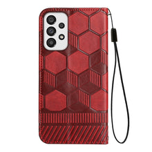 Load image into Gallery viewer, Football Texture Magnetic Leather Flip Phone Case, For Samsung Galaxy A53 5G, For Samsung Galaxy A73 5G, For Samsung Galaxy S20 FE 2022 / S20 FE 5G&amp;4G / S20 Lite / S20 Fan Edition, For Samsung Galaxy S21 5G, For Samsung Galaxy S21+ 5G                  ...