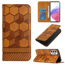 Load image into Gallery viewer, Football Texture Magnetic Leather Flip Phone Case, For Samsung Galaxy A53 5G, For Samsung Galaxy A73 5G, For Samsung Galaxy S20 FE 2022 / S20 FE 5G&amp;4G / S20 Lite / S20 Fan Edition, For Samsung Galaxy S21 5G, For Samsung Galaxy S21+ 5G                  ...