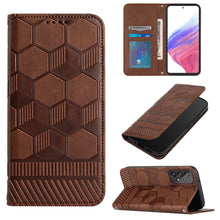 Load image into Gallery viewer, Football Texture Magnetic Leather Flip Phone Case, For Samsung Galaxy A53 5G, For Samsung Galaxy A73 5G, For Samsung Galaxy S20 FE 2022 / S20 FE 5G&amp;4G / S20 Lite / S20 Fan Edition, For Samsung Galaxy S21 5G, For Samsung Galaxy S21+ 5G                  ...