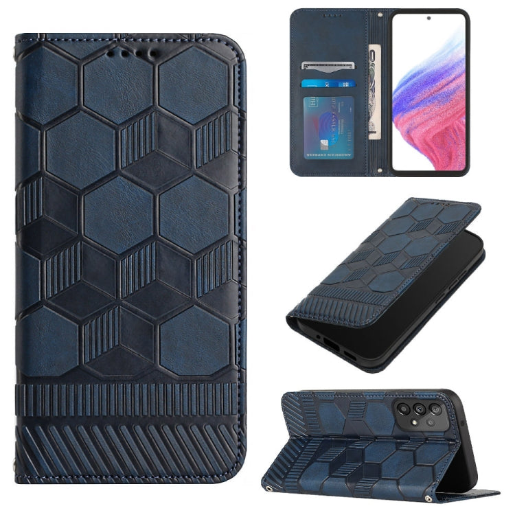 Football Texture Magnetic Leather Flip Phone Case, For Samsung Galaxy A53 5G, For Samsung Galaxy A73 5G, For Samsung Galaxy S20 FE 2022 / S20 FE 5G&4G / S20 Lite / S20 Fan Edition, For Samsung Galaxy S21 5G, For Samsung Galaxy S21+ 5G                  ...