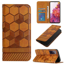 Load image into Gallery viewer, Football Texture Magnetic Leather Flip Phone Case, For Samsung Galaxy A53 5G, For Samsung Galaxy A73 5G, For Samsung Galaxy S20 FE 2022 / S20 FE 5G&amp;4G / S20 Lite / S20 Fan Edition, For Samsung Galaxy S21 5G, For Samsung Galaxy S21+ 5G                  ...