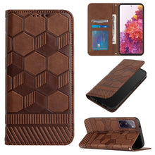 Load image into Gallery viewer, Football Texture Magnetic Leather Flip Phone Case, For Samsung Galaxy A53 5G, For Samsung Galaxy A73 5G, For Samsung Galaxy S20 FE 2022 / S20 FE 5G&amp;4G / S20 Lite / S20 Fan Edition, For Samsung Galaxy S21 5G, For Samsung Galaxy S21+ 5G                  ...
