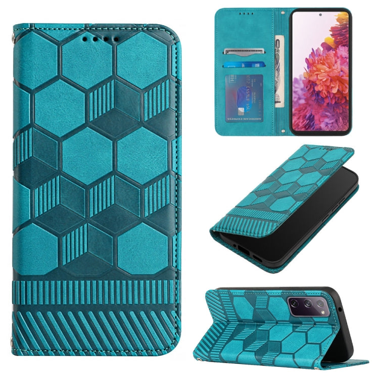 Football Texture Magnetic Leather Flip Phone Case, For Samsung Galaxy A53 5G, For Samsung Galaxy A73 5G, For Samsung Galaxy S20 FE 2022 / S20 FE 5G&4G / S20 Lite / S20 Fan Edition, For Samsung Galaxy S21 5G, For Samsung Galaxy S21+ 5G                  ...
