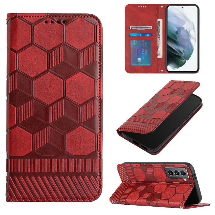Football Texture Magnetic Leather Flip Phone Case, For Samsung Galaxy A53 5G, For Samsung Galaxy A73 5G, For Samsung Galaxy S20 FE 2022 / S20 FE 5G&4G / S20 Lite / S20 Fan Edition, For Samsung Galaxy S21 5G, For Samsung Galaxy S21+ 5G                  ...