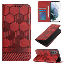 Load image into Gallery viewer, Football Texture Magnetic Leather Flip Phone Case, For Samsung Galaxy A53 5G, For Samsung Galaxy A73 5G, For Samsung Galaxy S20 FE 2022 / S20 FE 5G&amp;4G / S20 Lite / S20 Fan Edition, For Samsung Galaxy S21 5G, For Samsung Galaxy S21+ 5G                  ...