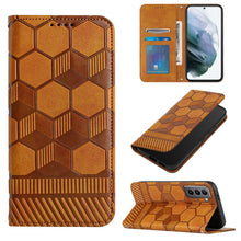 Load image into Gallery viewer, Football Texture Magnetic Leather Flip Phone Case, For Samsung Galaxy A53 5G, For Samsung Galaxy A73 5G, For Samsung Galaxy S20 FE 2022 / S20 FE 5G&amp;4G / S20 Lite / S20 Fan Edition, For Samsung Galaxy S21 5G, For Samsung Galaxy S21+ 5G                  ...