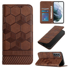 Load image into Gallery viewer, Football Texture Magnetic Leather Flip Phone Case, For Samsung Galaxy A53 5G, For Samsung Galaxy A73 5G, For Samsung Galaxy S20 FE 2022 / S20 FE 5G&amp;4G / S20 Lite / S20 Fan Edition, For Samsung Galaxy S21 5G, For Samsung Galaxy S21+ 5G                  ...