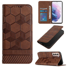 Load image into Gallery viewer, Football Texture Magnetic Leather Flip Phone Case, For Samsung Galaxy A53 5G, For Samsung Galaxy A73 5G, For Samsung Galaxy S20 FE 2022 / S20 FE 5G&amp;4G / S20 Lite / S20 Fan Edition, For Samsung Galaxy S21 5G, For Samsung Galaxy S21+ 5G                  ...