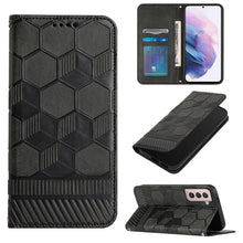 Load image into Gallery viewer, Football Texture Magnetic Leather Flip Phone Case, For Samsung Galaxy A53 5G, For Samsung Galaxy A73 5G, For Samsung Galaxy S20 FE 2022 / S20 FE 5G&amp;4G / S20 Lite / S20 Fan Edition, For Samsung Galaxy S21 5G, For Samsung Galaxy S21+ 5G                  ...